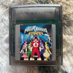 Power rangers light speed rescue Nintendo gameboy color Nintendo